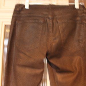 Rich and Skinny size 27 leather like jean